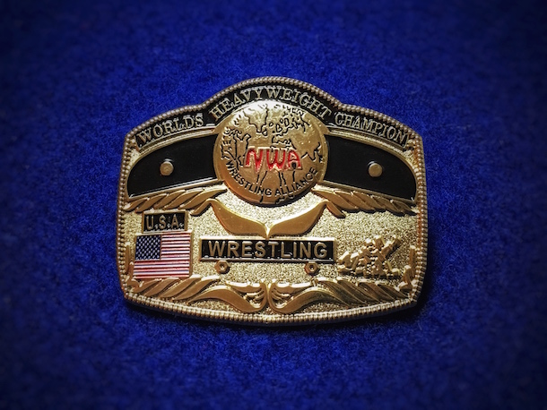 NWA Official National Wrestling Alliance /"10 Pounds of Gold/" En...