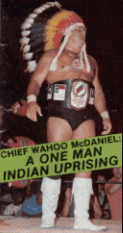Wahoo McDaniel (photo on cover by Bill Janosik)