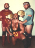 World Tag Champs Ivan Koloff and Don Kernodle with Nikita Koloff