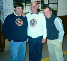 Dick Bourne, Barry Caldwell, and Tommy Young